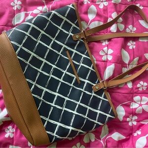 Thirty One Dash of Plaid Handbag